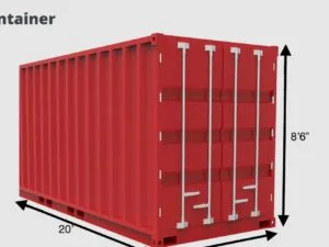 20FT Standard Shipping Container (One Trip)