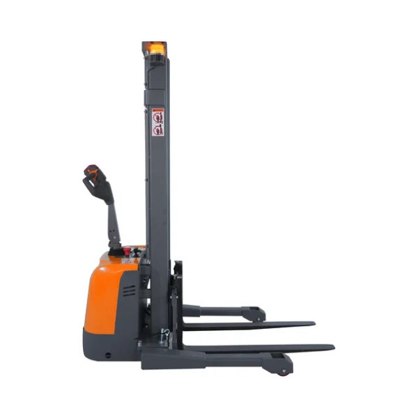 Powered Forklift Full Electric Walkie Stacker 3300lbs Cap. Straddle Legs.130" lifting - Image 3