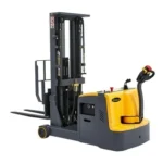 High Lift 3300lbs 177' Fully Electric Straddle Walkie Pallet Lift Stacker